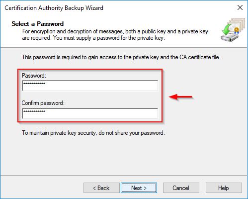 Enter a Password to gain access - img
