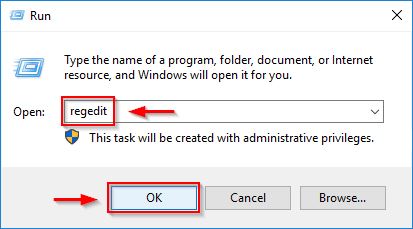 Now run the regedit command to export the registry key - img