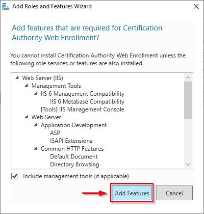 Click Add Features - img
