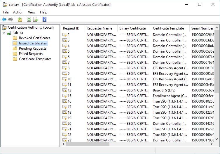 The migrated Root CA is now fully working with all data migrated - img